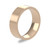 9ct Rose Gold 6mm Flat Court Wedding Band Classic Weight Portrait