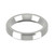 Platinum 4mm Bevelled Edge Wedding Band Heavy Weight Landscape