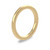 9ct Yellow Gold 2mm Rounded Flat Wedding Band Heavy Weight Portrait