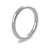 Platinum 2mm Paris Wedding Band Heavy Weight Portrait