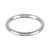 9ct White Gold 2mm Paris Wedding Band Classic Weight Landscape