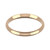 9ct Rose Gold 2.5mm Paris Wedding Band Light Weight Landscape