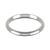 9ct White Gold 2.5mm Paris Wedding Band Classic Weight Landscape