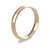 9ct Rose Gold 3mm Paris Wedding Band Light Weight Portrait