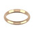 18ct Rose Gold 3mm Paris Wedding Band Classic Weight Landscape