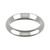 18ct White Gold 4mm Paris Wedding Band Heavy Weight Landscape