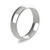 Platinum 5mm Paris Wedding Band Classic Weight Portrait