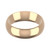 9ct Rose Gold 6mm Paris Wedding Band Classic Weight Landscape