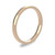 9ct Rose Gold 2mm Cushion Wedding Band Light Weight Portrait