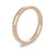 9ct Rose Gold 2mm Cushion Wedding Band Classic Weight Portrait