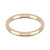 9ct Rose Gold 2mm Cushion Wedding Band Classic Weight Landscape