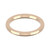 9ct Rose Gold 2mm Cushion Wedding Band Heavy Weight Landscape