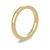 9ct Yellow Gold 2mm Cushion Wedding Band Heavy Weight Portrait