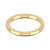 9ct Yellow Gold 2mm Cushion Wedding Band Heavy Weight Landscape