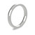 Platinum 2.5mm Cushion Wedding Band Classic Weight Portrait