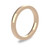 9ct Rose Gold 2.5mm Cushion Wedding Band Heavy Weight Portrait