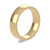 9ct Yellow Gold 5mm Cushion Wedding Band Classic Weight Portrait