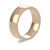 18ct Rose Gold 6mm Cushion Wedding Band Classic Weight Portrait