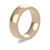 18ct Rose Gold 6mm Cushion Wedding Band Heavy Weight Portrait