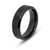 Black Zirconium 7mm Chamfered Edge Wedding Band