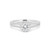 Platinum 1.05ct Brilliant Cut Halo With Split Diamond Shoulders