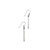 Sterling Silver Plain Bar Drop Earring