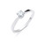 Platinum 0.25ct Brilliant Cut Diamond Solitaire Ring