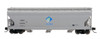 Intermountain N Scale ACF 4650 Cu. Ft. 3-Bay Hopper - ADM New Logo #65002