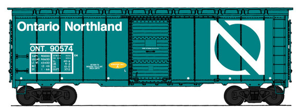 InterMountain HO Scale 1937 AAR 40ft. 10'-0" Boxcar Ontario Northland W/NSC-2 ends #90945