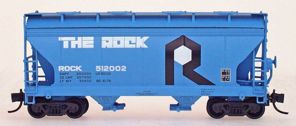 InterMountain N Scale ACF Center Flow 2-Bay Hopper - The Rock #512217