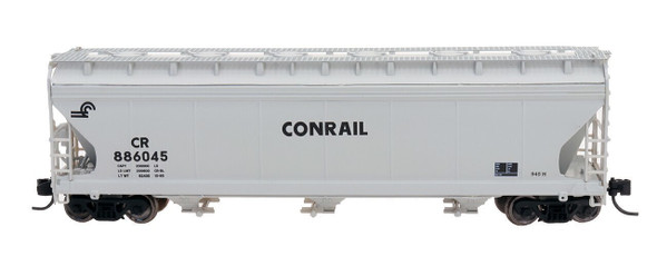 Intermountain N Scale ACF 4650 Cu. Ft. 3-Bay Hopper - Conrail #886087