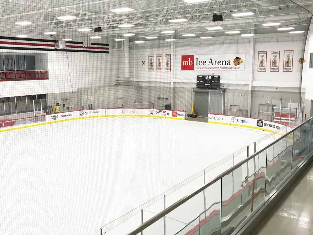 Turn an ice rink into a trade show floor with EverBlock Flooring