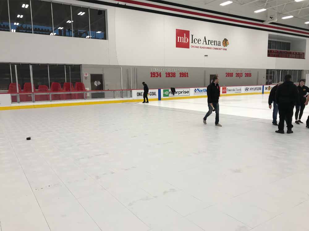 Easy to install - EverBlock Flooring tiles connect on all 4 sides