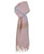 Unisex Lightweight Scarf in Pink and Mocha