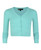 Girls Cropped Cardigan in Pink, Navy and Aqua