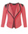 Girls Blazer Jacket in Dusty Pink, Coral, Yellow and Aqua