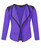 Girls Blazer Jacket in Purple, Camel and Mustard