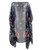 Ladies Buterfly Print Summer Poncho in Grey, Mint and Navy