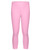 Kids Calf Length Plain Leggings in White, Baby Pink and Cerise