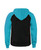 Unisex Contrast Sleeve Jacket in Black-Turquoise and Black-Neon Orange