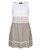 Girls Lace Top Ribbon Dress Skirt Detail in Navy and Mocha