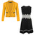 Lace Waist Dress Bundle with Zip Pocket Blazer in Various Colours