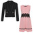 Lace Waist Dress Bundle with Zip Pocket Blazer in Various Colours