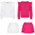 Girls Layered Skirt Frill Top Bundle of 2 Sets in Various Colours