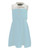 Girls Collared Button Fit & Flare Dress in Various Colours