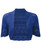 Crochet Knitted Bolero Shrug In Blue