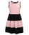 Girls Dress Bundle with Lace Front Bolero in Peach and Black