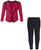 Girls Blazer Bundle with Style 1 Leggings in Red and Black