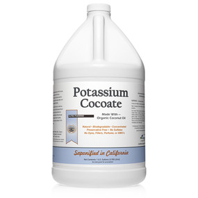 Potassium Cocoate - Coconut Castile Soap - USDA Organic Certified