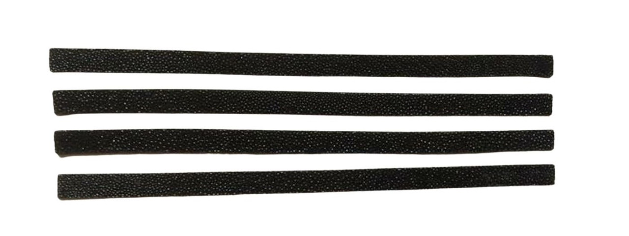 Stingray Belt: Black Single Crown